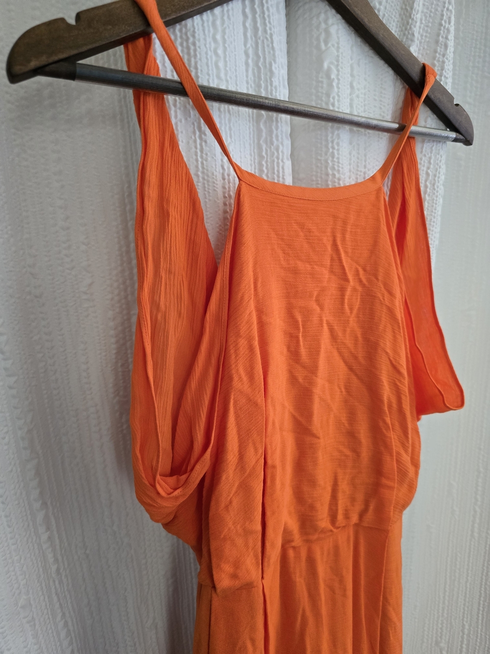 Womens Size 4 Rachel Comey Sherbert Orange Maxi Dress - Picture 8 of 10